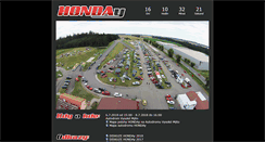 Desktop Screenshot of honday.cz